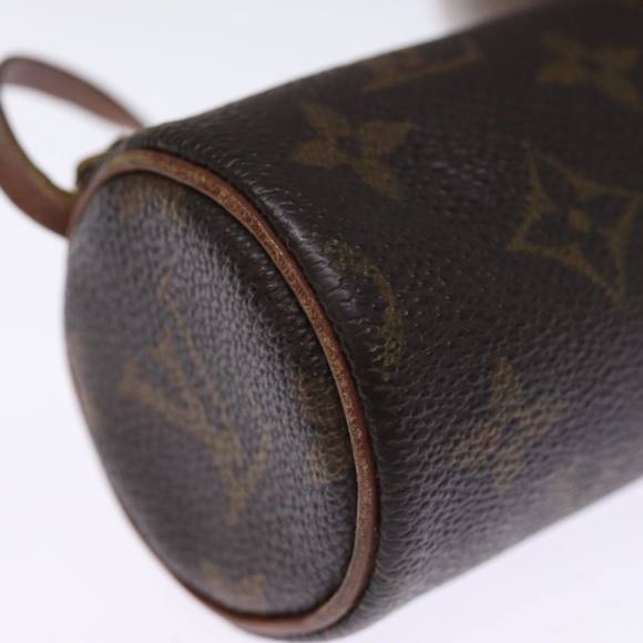 LOUIS VUITTON Monogram Papillon Pouch LV Auth 75525 - Picture 9 of 16